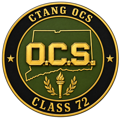 Connecticut Army National Guard Officer Candidate School Class 72 badge